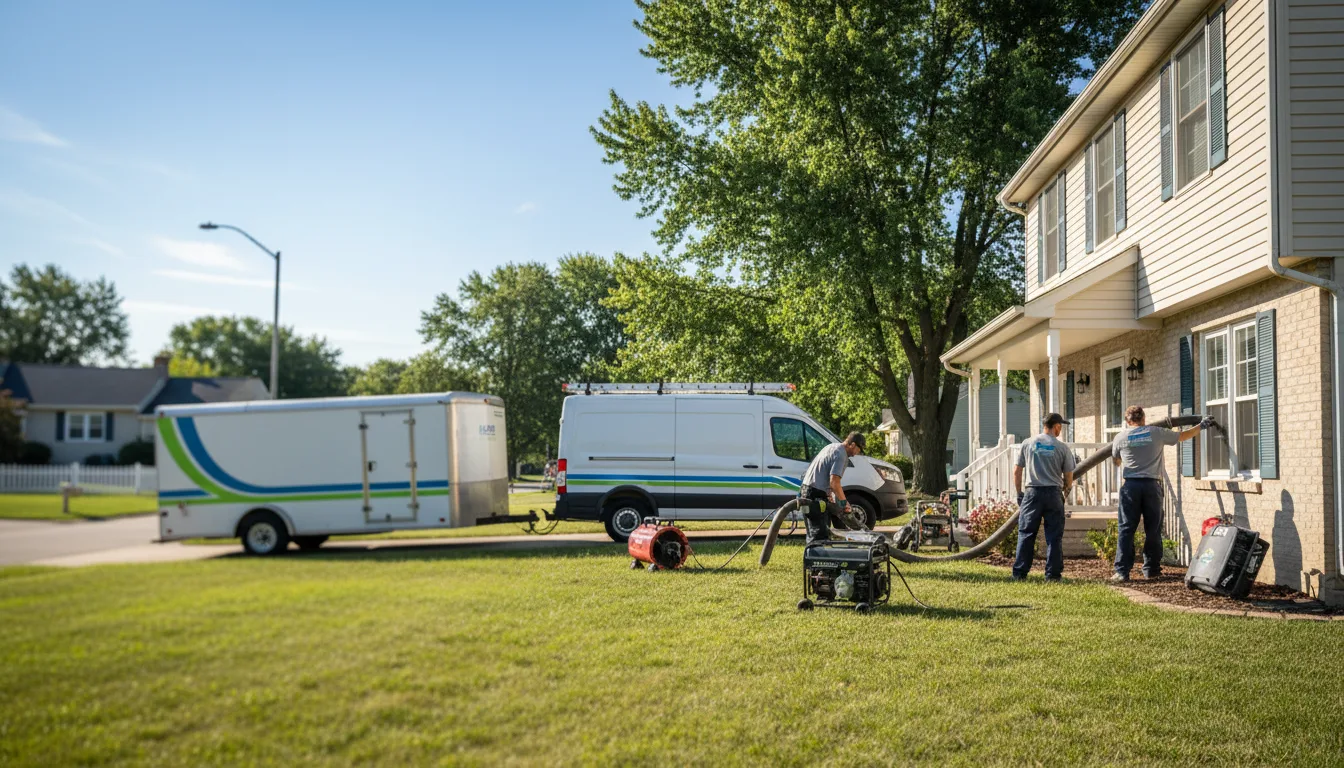 Flooded Basement Restoration And Cleanup With Repair in Lester, IA near me